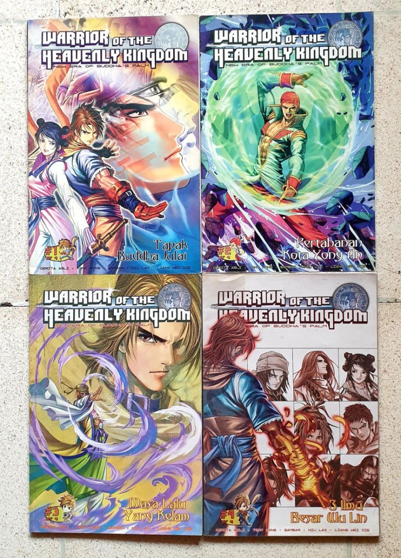 Komik Pendekar Sejati 1-4 Tamat + Warrior Of The Heavenly Kingdom 1-4 Tamat. Welly D. Nata
