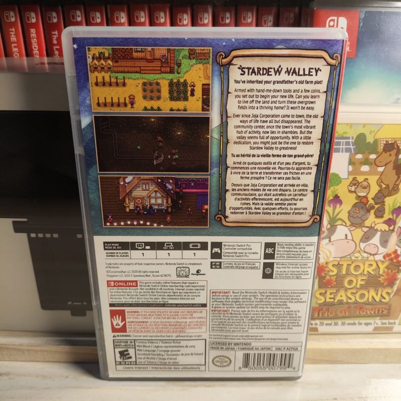 Kaset Switch Stardew Valley PURE USA