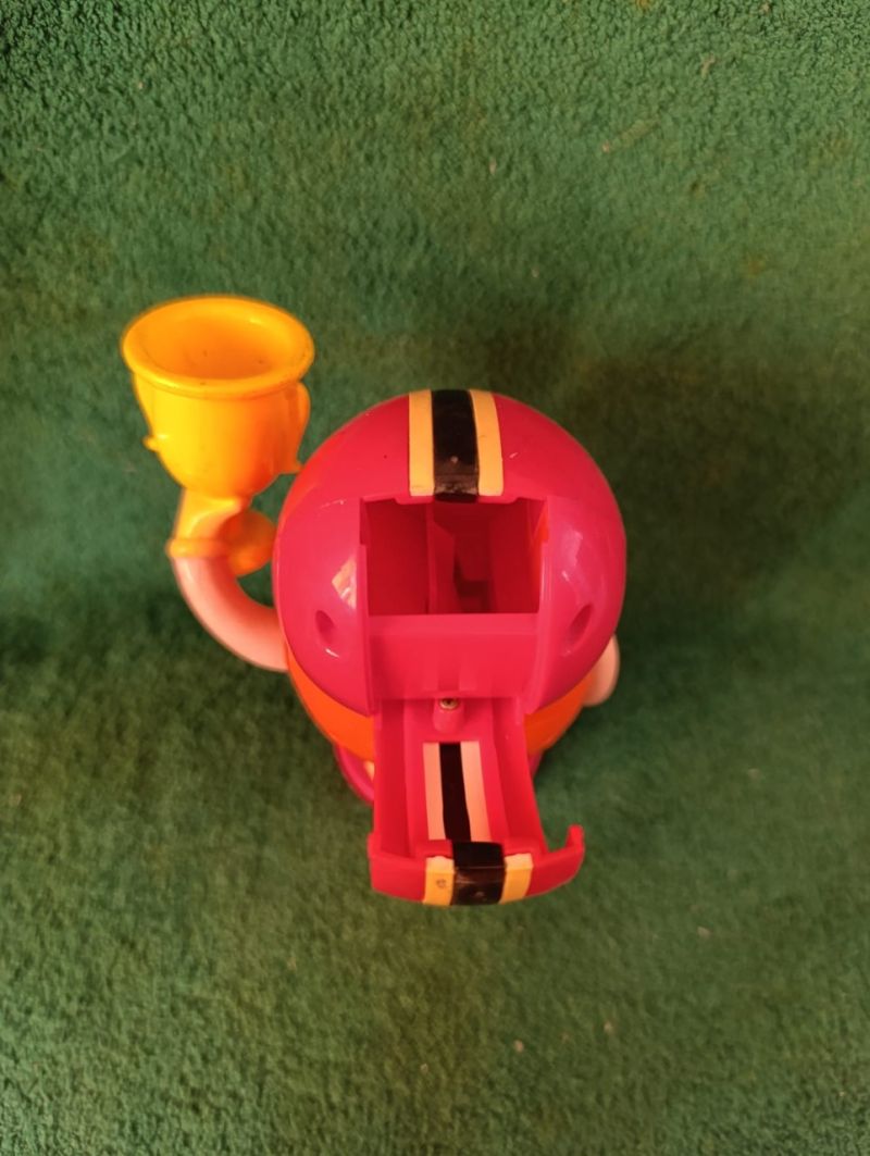 M&M vintage candy dispenser "Racer Orange" (Michelle Cohen)