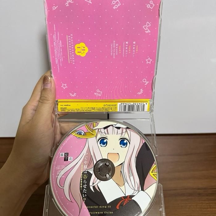 (B3) Japanese CD OST Kaguya-sama : Love is War Character Song 02 Fujiwara Chika