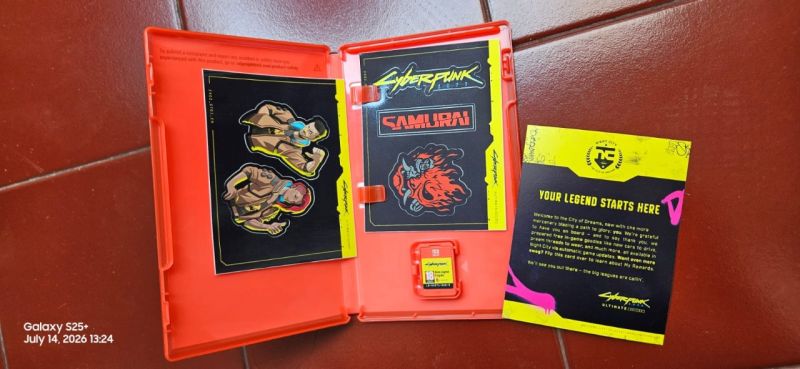 Cyberpunk 2077 switch 2 ori komplit stiker
