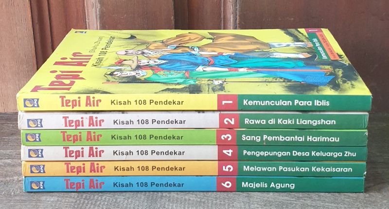 Komik Tepi Air 1-6 Tamat. Oskar Ady Widarta