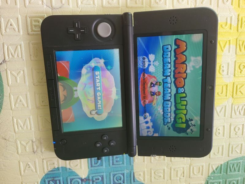 Anniversary Series 30th Luigi Nintendo 3DS XL Silver CFW Luma