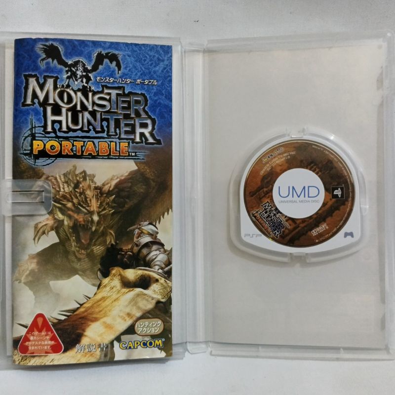 Game PSP - Monster Hunter Portable Reg. 2 Japan Original