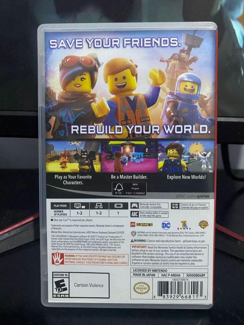 Lego Movie 2 (Nintendo Switch)