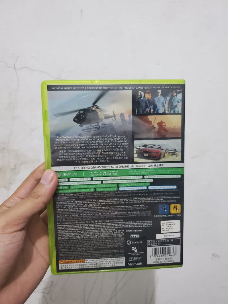 GTA V Xbox 360 Original