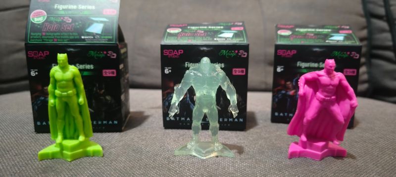 179-182, Danny Aldana, 4 paket figur Superman vs Batman, Lelangan GAMEROUSITY