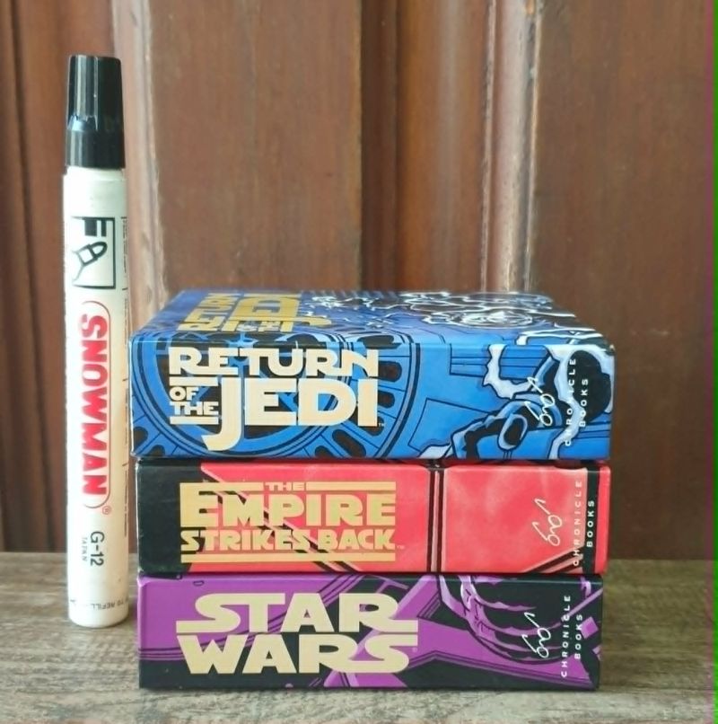 Star Wars Mini Book SET 3 Complete Edition. Danny Aldana Hidayat
