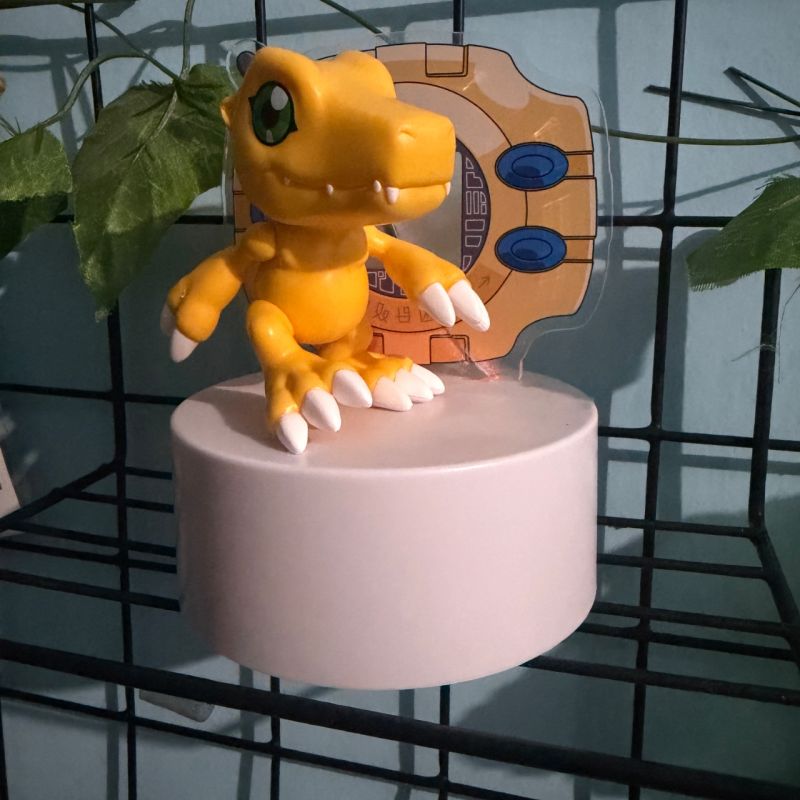 Digimon Adventure Figure Light Agumon Digivice