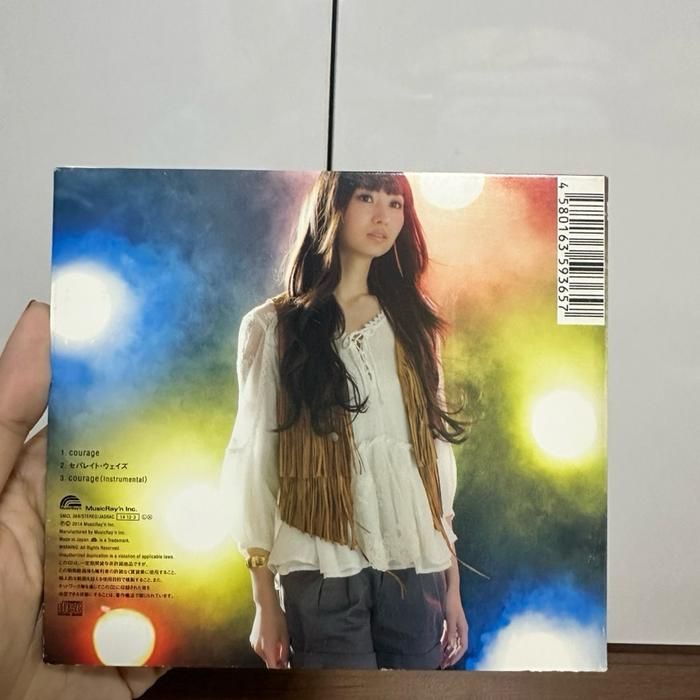 (K3) Japanese CD OST Sword Art Online 2 - Haruka Tomatsu : Courage