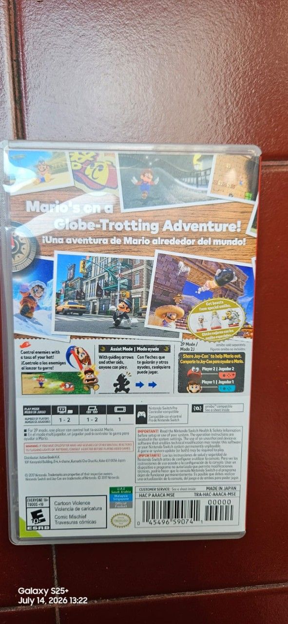 Super Mario Odyssey Switch