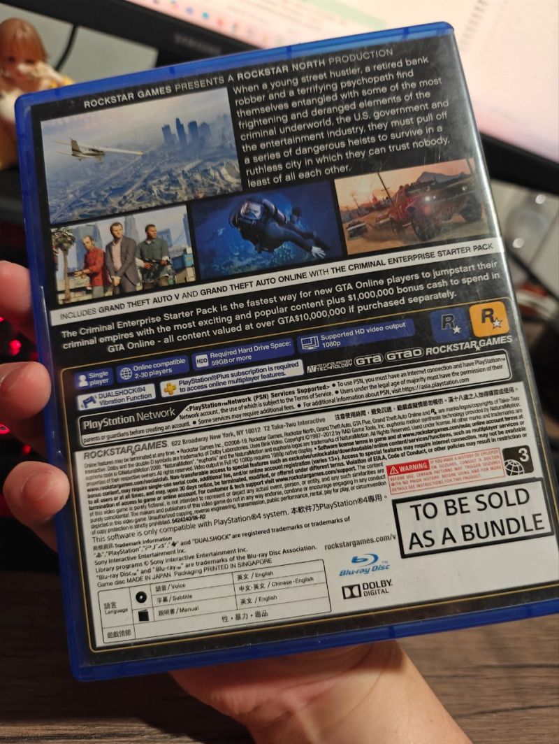 PS4 Game GTA V