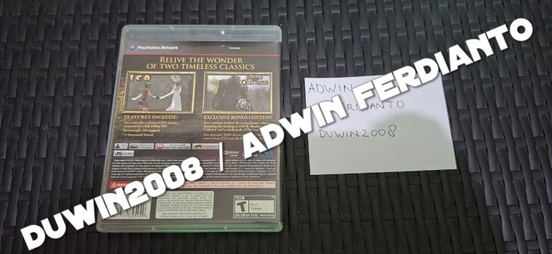 PS3 Playstation 3 - The Ico & Shadow Of The Colossus Collection