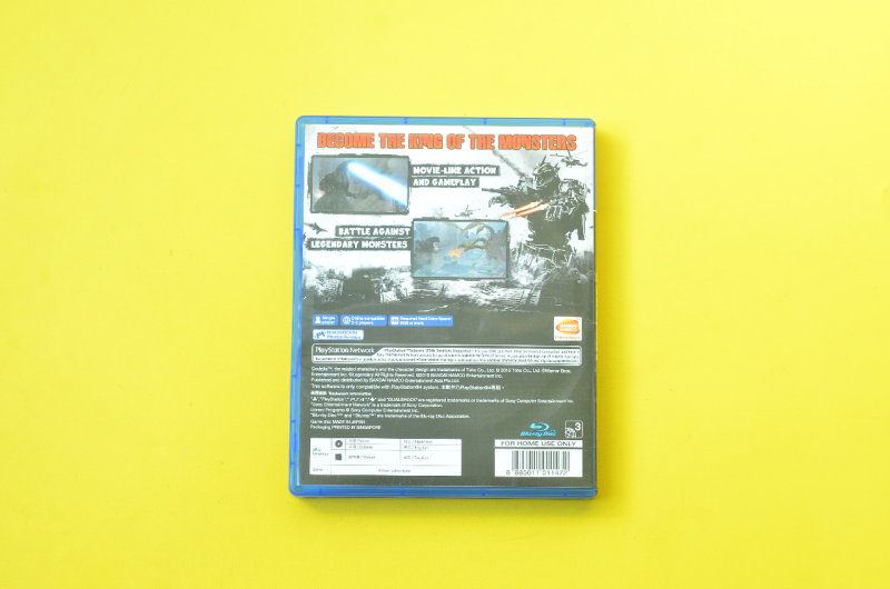 Kaset Game BD PS4 Godzilla Disc Gozilla RARE