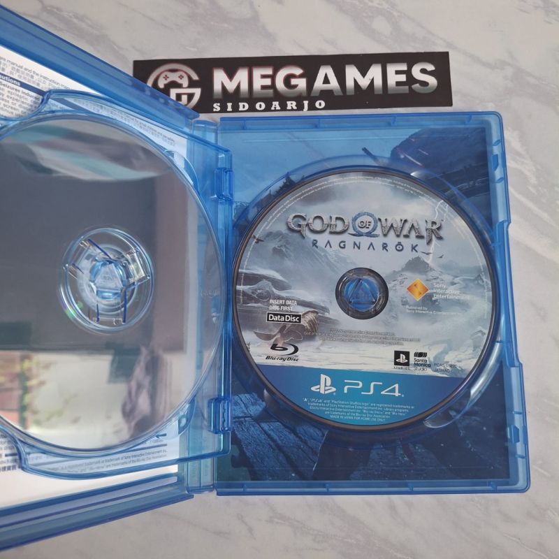 Kaset BD PS4 God Of War Ragnarok - Second/Bekas