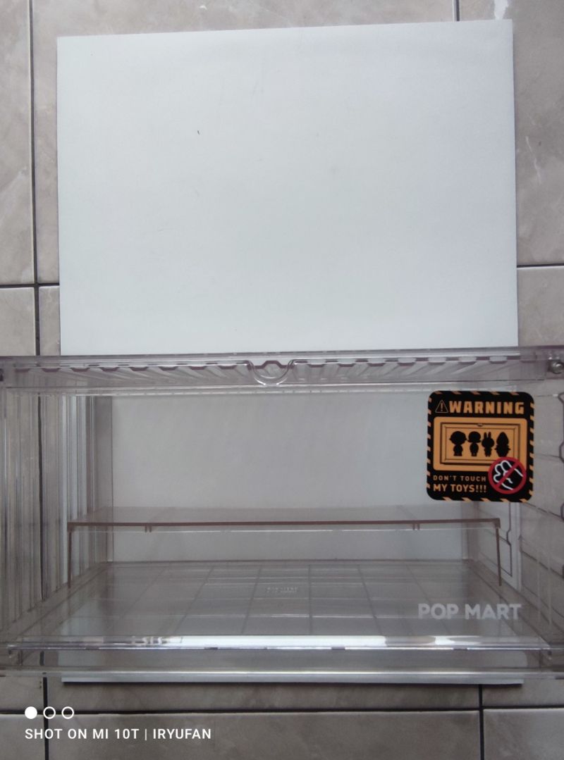 POP MART 100% Transparent Assembled Container