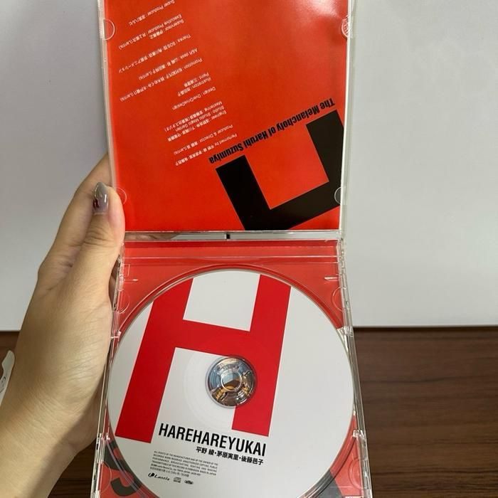 (W5) Japanese CD OST The Melancholy of Haruhi Suzumiya - Hare Hare Yukai by Aya Hirano, Minori Chihara, Yuko Goto