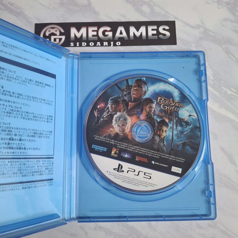 Kaset BD PS5 Baldurs Gate - Second/Bekas