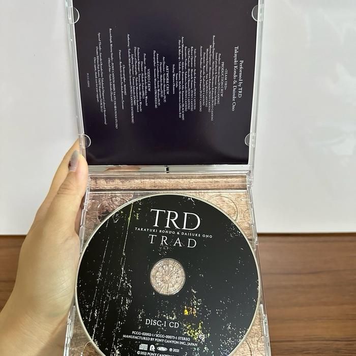 (B6) Japanese CD + BD Music TRAD by Takayuki Kondo and Daisuke Ono