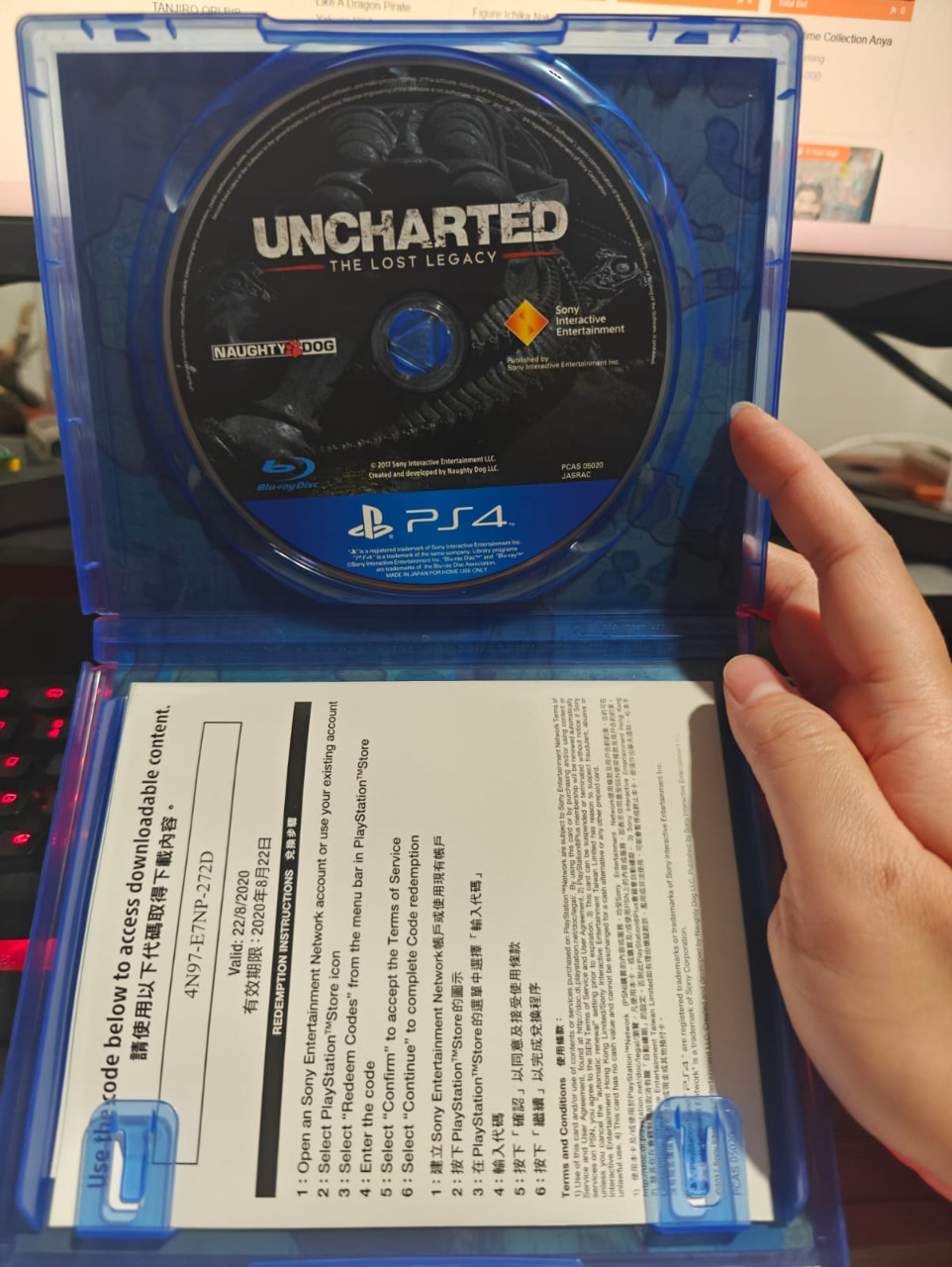 PS4 Game Uncharted Lost Legacy