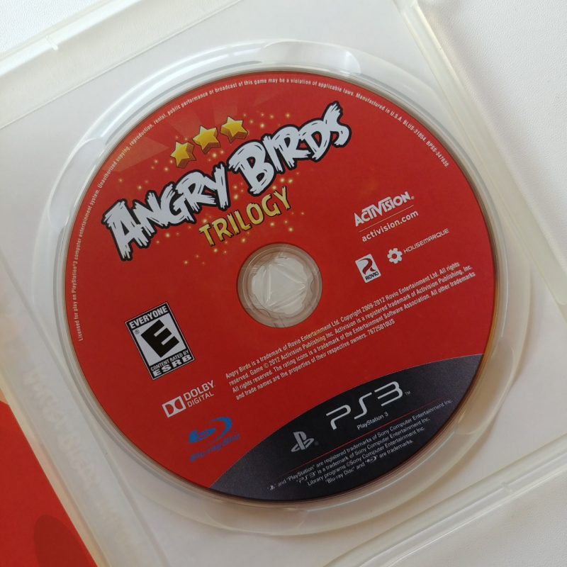 PS3 - Angry Birds Trilogy (2ND/R1)