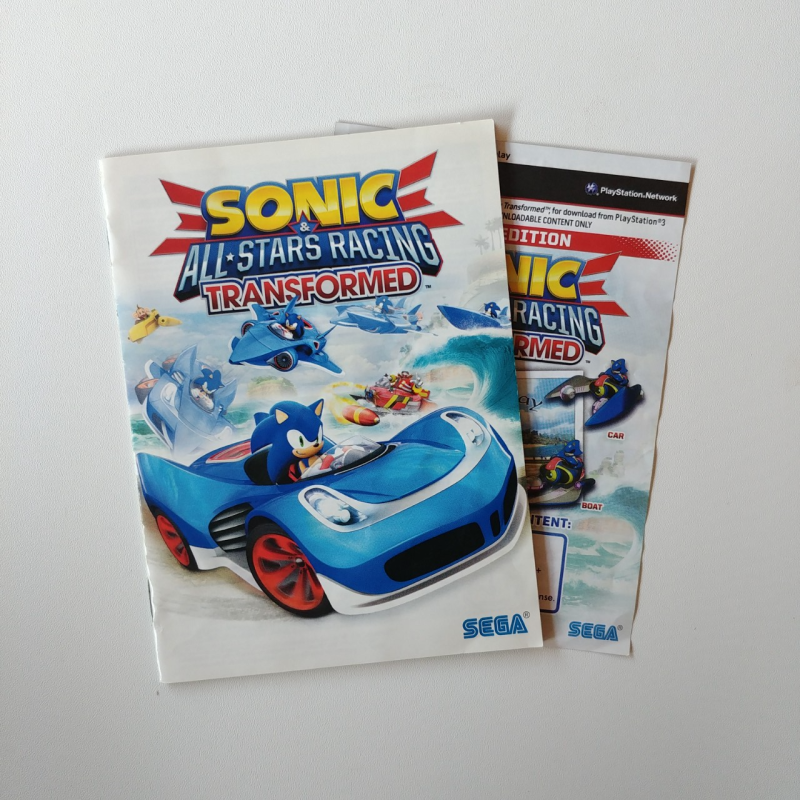 PS3 - Sonic & All-Stars Racing Transformed (Bonus Edition) [2ND/R3]