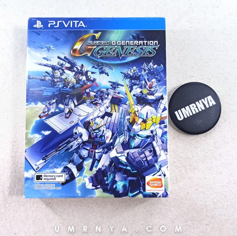 Kaset PSVita SD Gundam G Generation Genesis Original PS Vita CD game