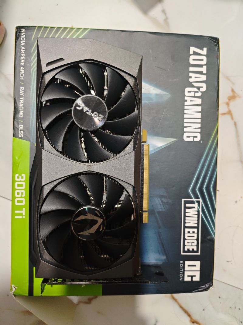 Zotac 3060ti 8gb second