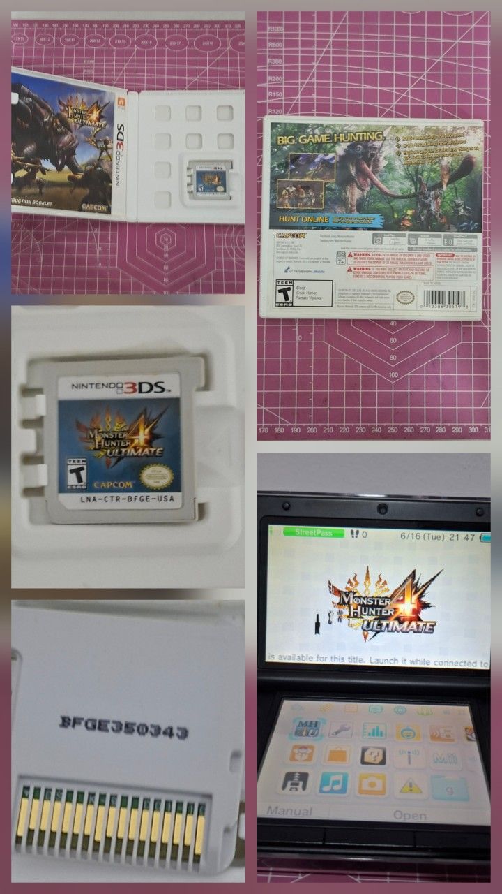 Nintendo 3DS Monster Hunter Ultimate 4 reg USA - Dp Andree
