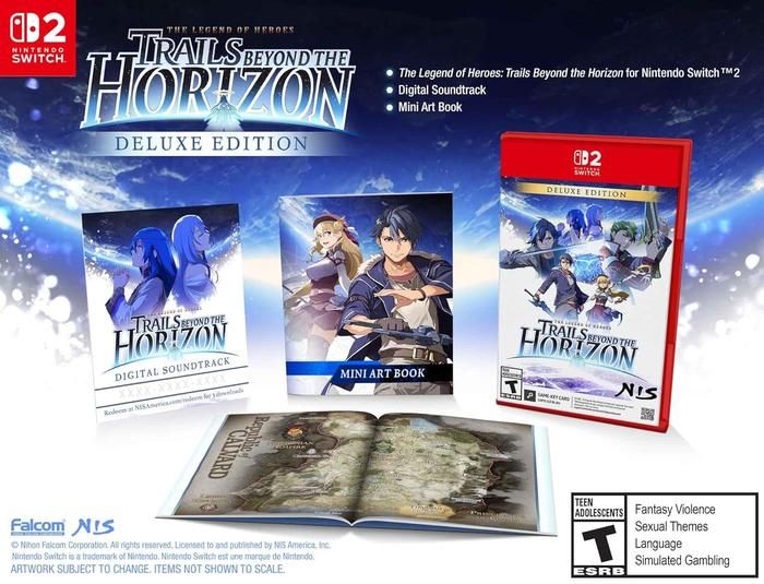 The Legend of Heroes: Trails beyond the Horizon Deluxe Edition Game Key Cart - Nintendo Switch 2 NS2 NSW2