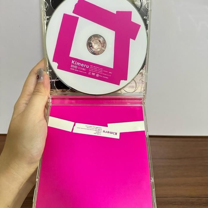 (C6) Japanese CD + DVD Music With You/Regret by Kimeru