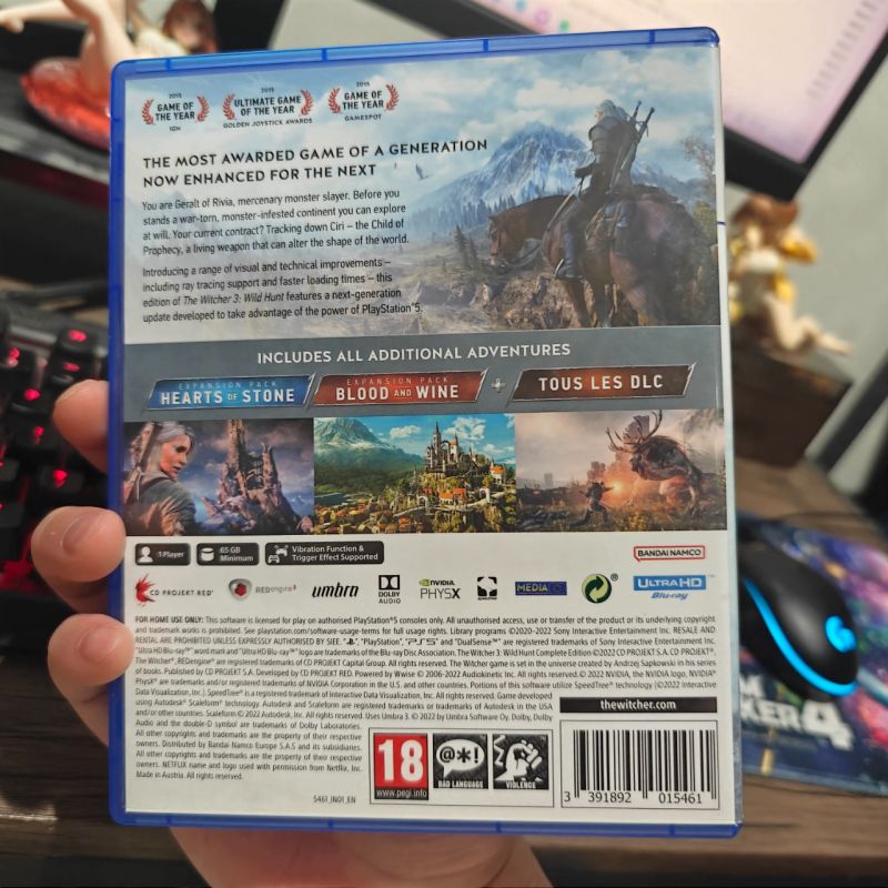 HYBRID AUCTION PS5 Game The Witcher 3 Wild Hunt