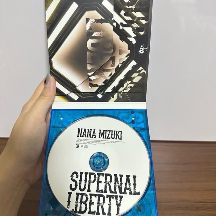 (D6) Japanese CD + BD Music Supernal Liberty by Nana Mizuki