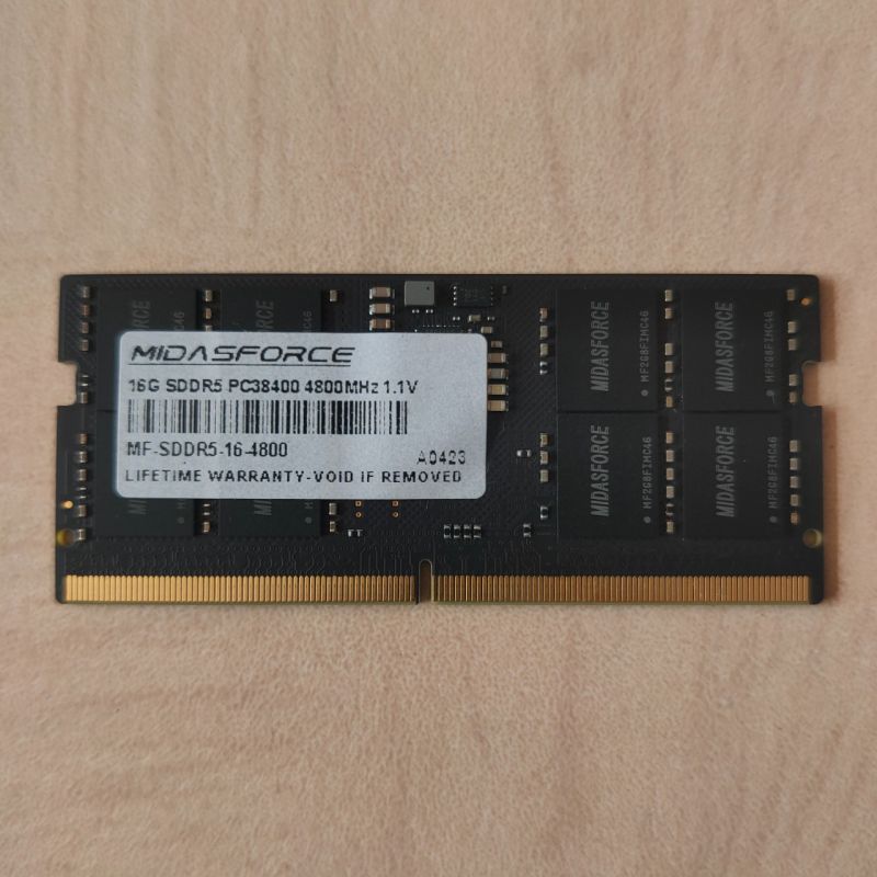 RAM 16GB DDR5 SODIMM untuk Laptop