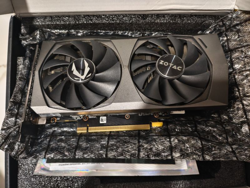 Zotac 3060ti 8gb second
