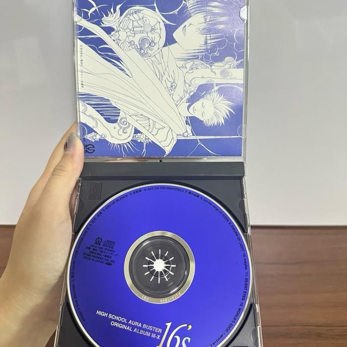 (D6) Japanese CD Music High School Aura Buster" Original Album M-X 16's by Mio Wakagi