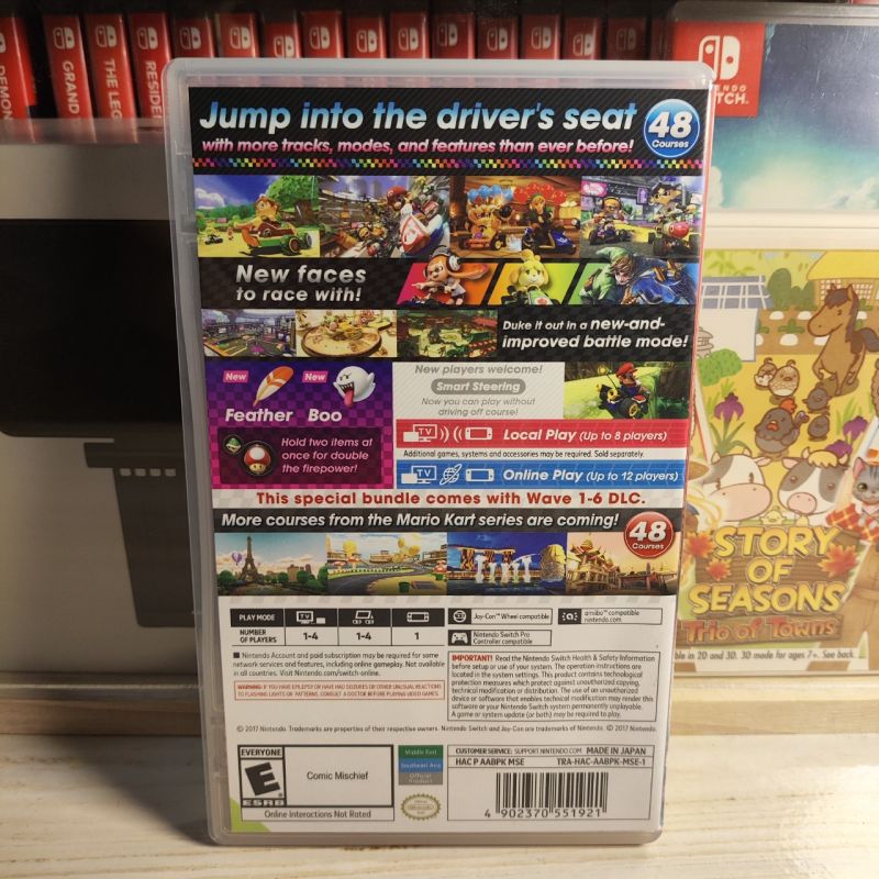 Kaset Switch Mario Kart 8 Deluxe DLC Booster Course Pack MSE