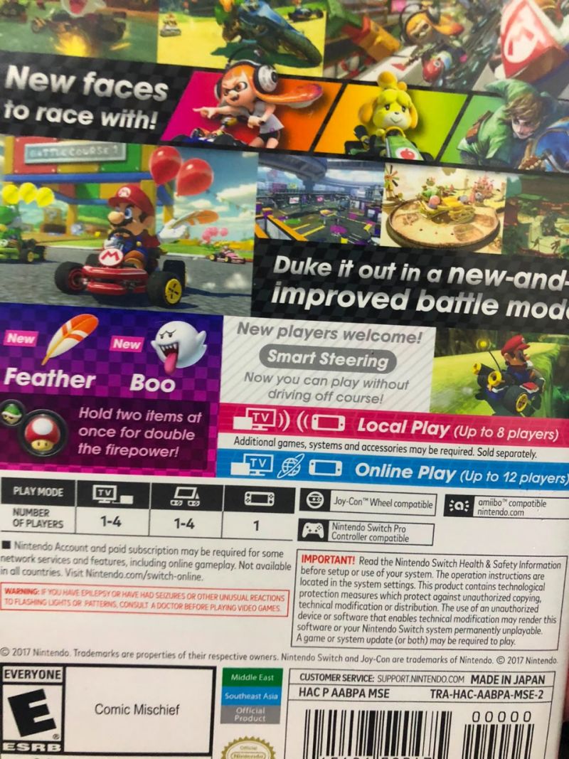 Switch - Mario Kart 8