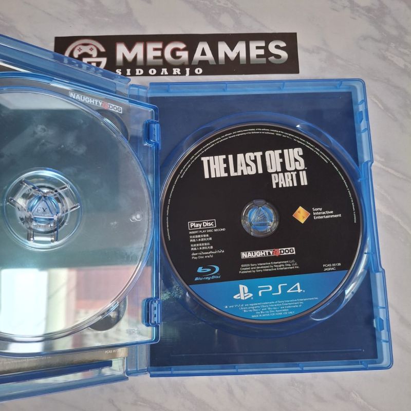 Kaset BD PS4 The Last Of Us Part 2 - Second/Bekas