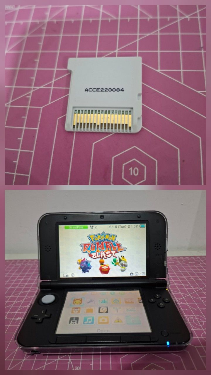 Nintendo 3DS Pokemon Rumble Blast reg USA - Adley Enderson Wahyadiyatmika