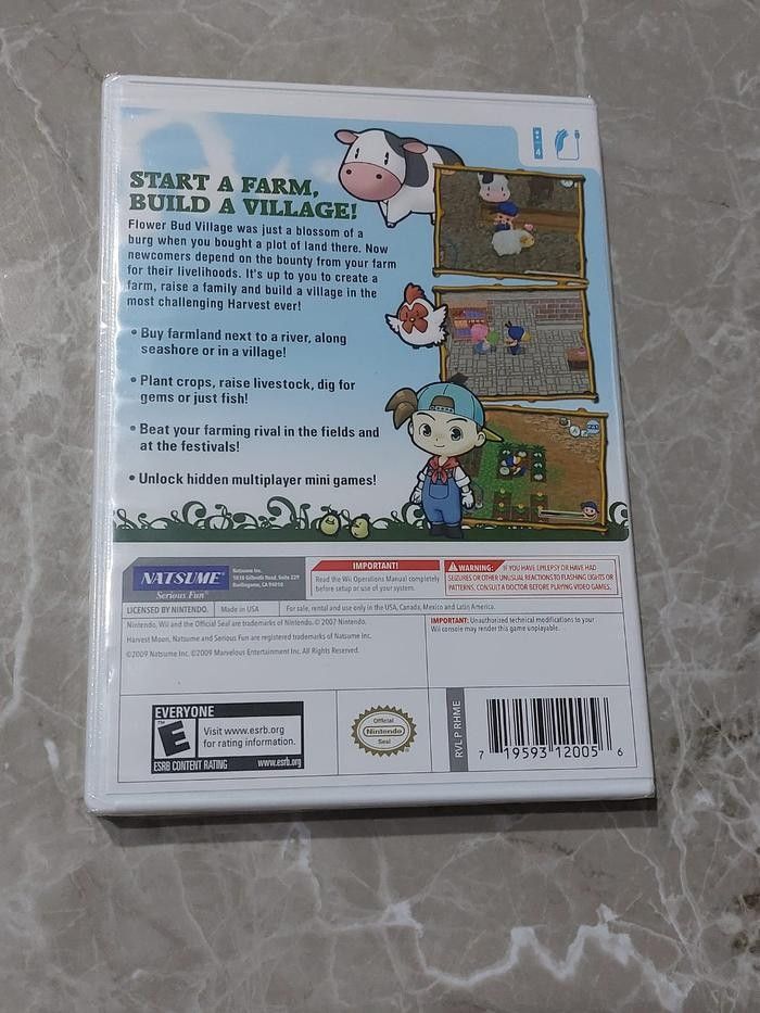 Harvest Moon Magical Melody Nintendo Wii REG 1 / US