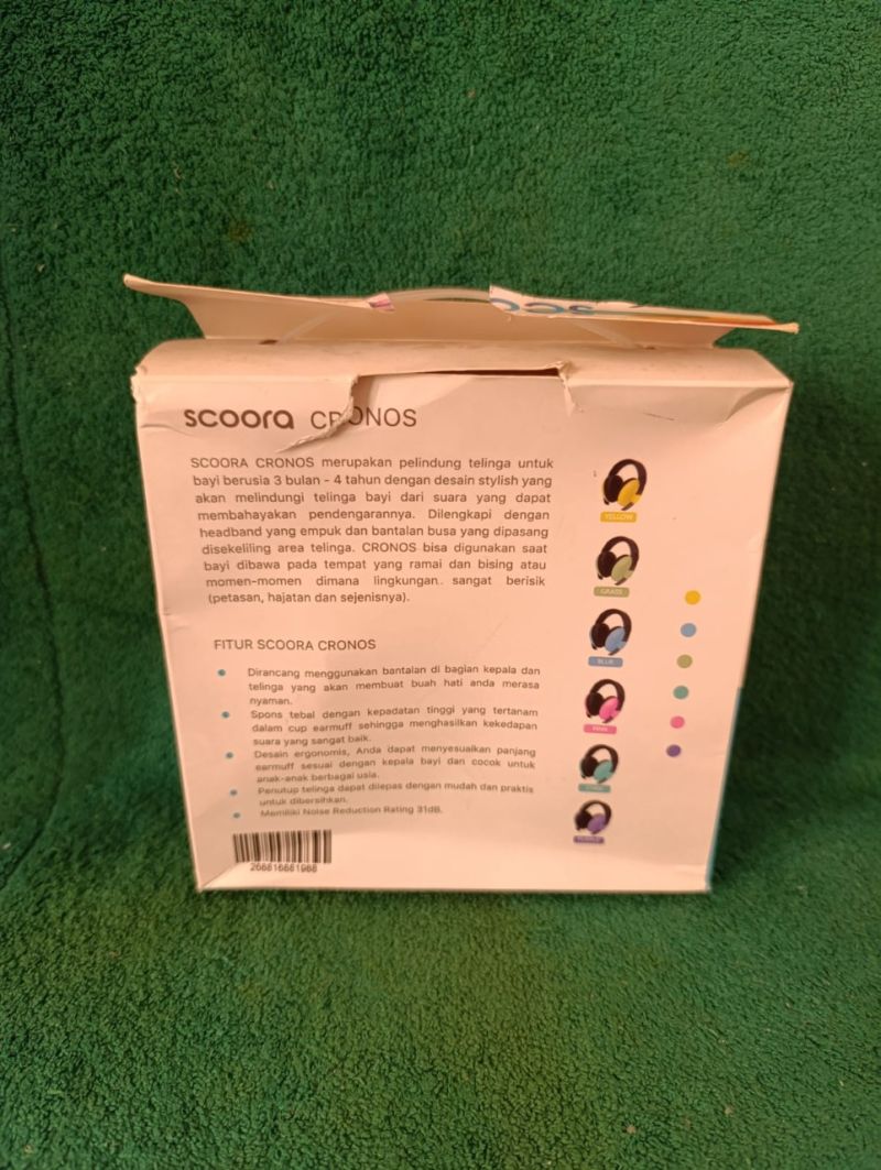 Scoora Cronos Earmuff 0-4 y/o (Shafwan Hariz)