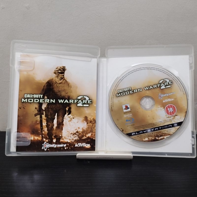 Kaset PS 3 COD mw2 & mw4 - David Wijaya