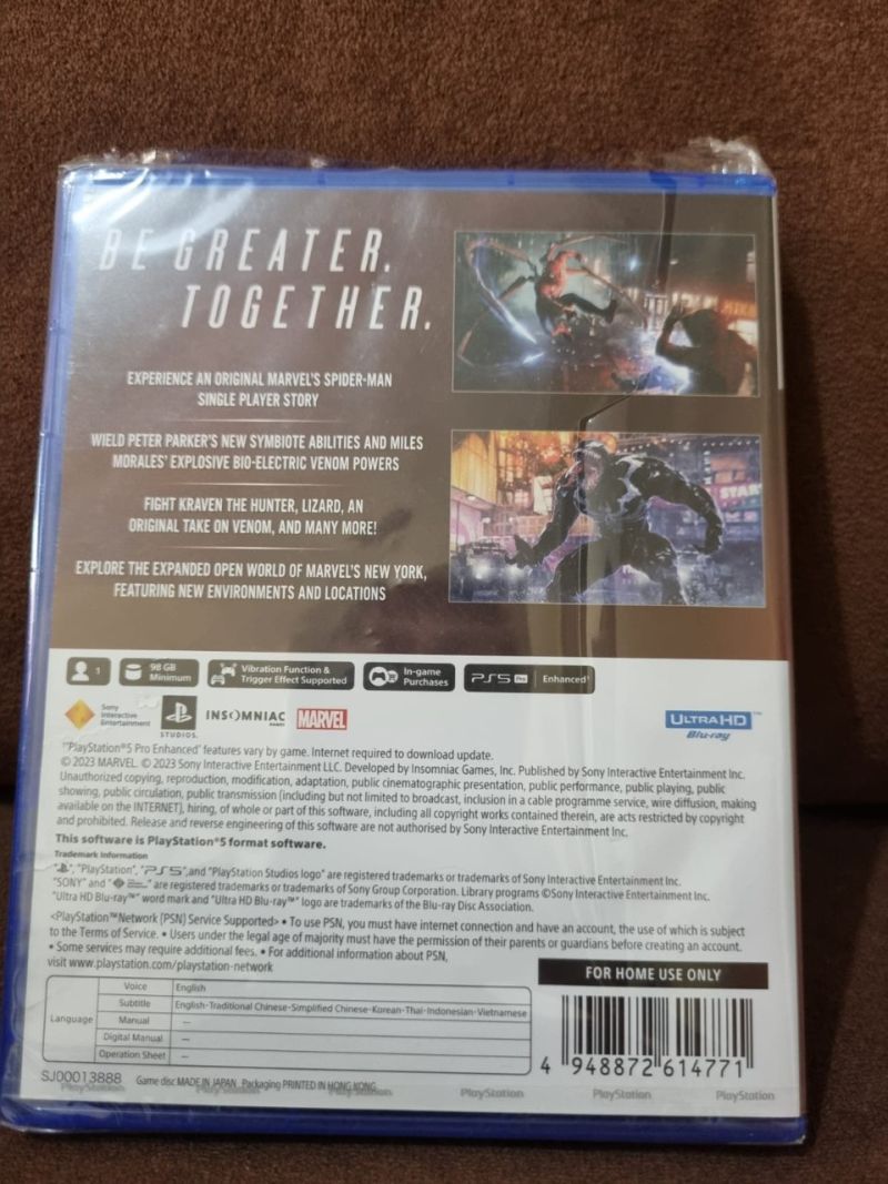 97 Spider-Man 2 PS5 (bs Bhs Indo)