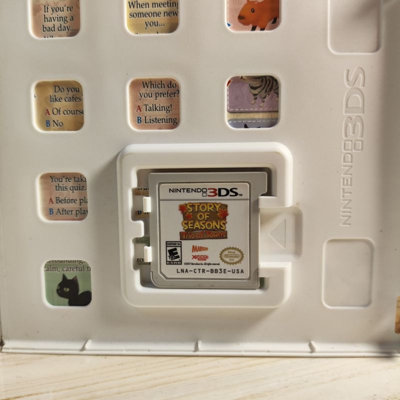 Kaset 3DS Story of Seasons Trio of Towns USA