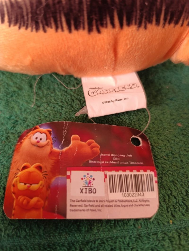 Boneka official The Garfield Movie (Steven Wijaya)