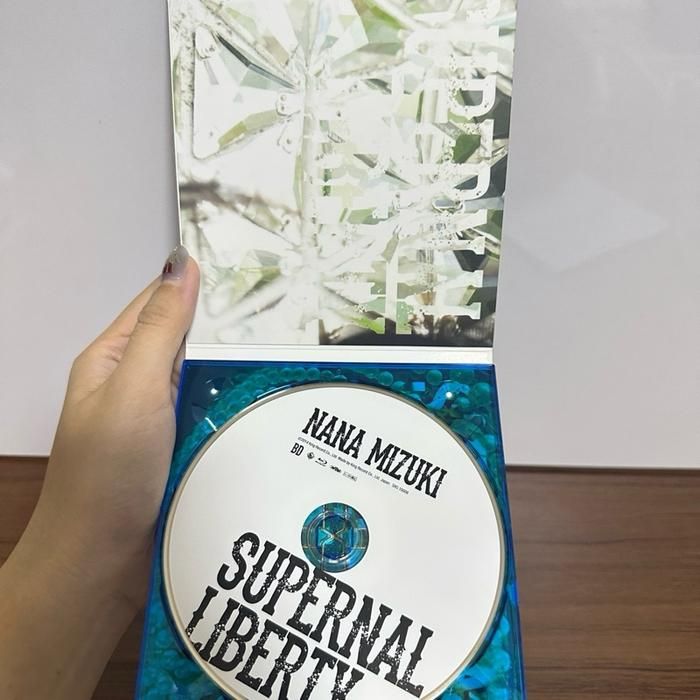 (D6) Japanese CD + BD Music Supernal Liberty by Nana Mizuki