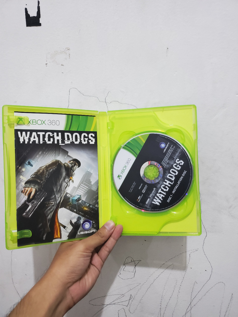 DVD Watch Dogs Xbox 360