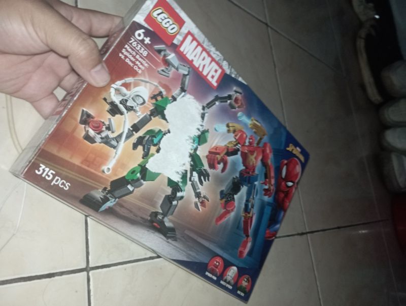 190 [LEGO MARVEL] MECH BATTLE SPIDER-MAN VS. DOC OCK 76338 -Vonda Bri Valdo Ary