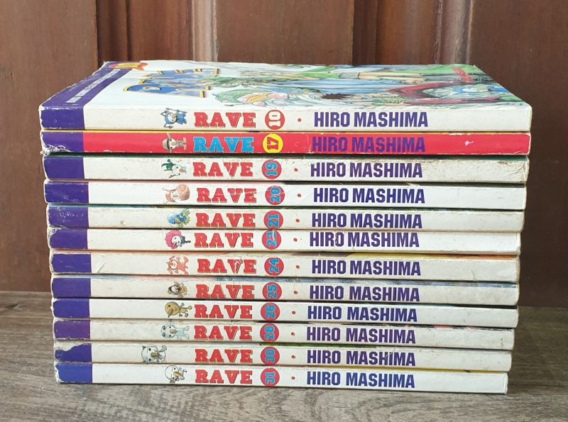 Komik Rave Vol Beda Semua. Total 12 Buku. Aris